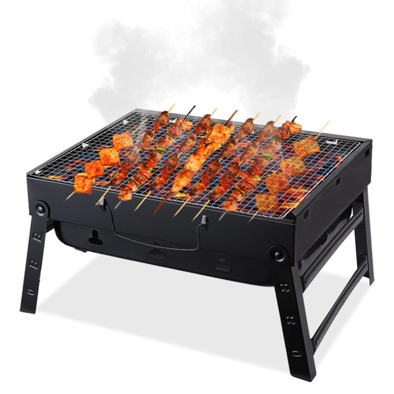 Stainless Steel Barbecue Outdoor Portable Folding Grill