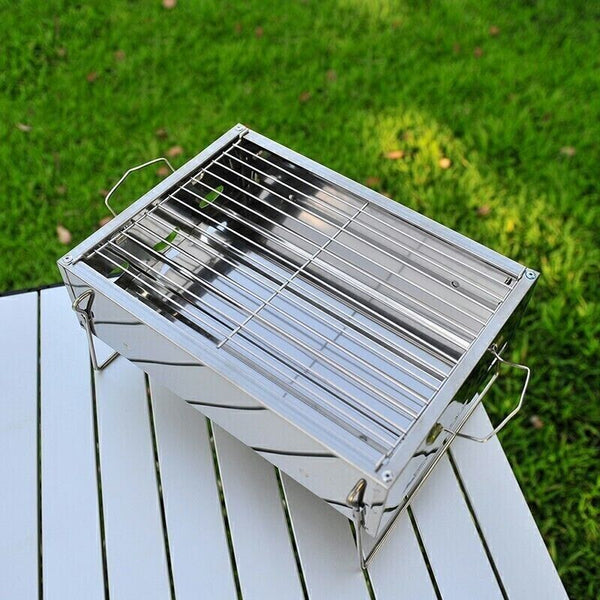 Folding BBQ Charcoal Stove for Camping