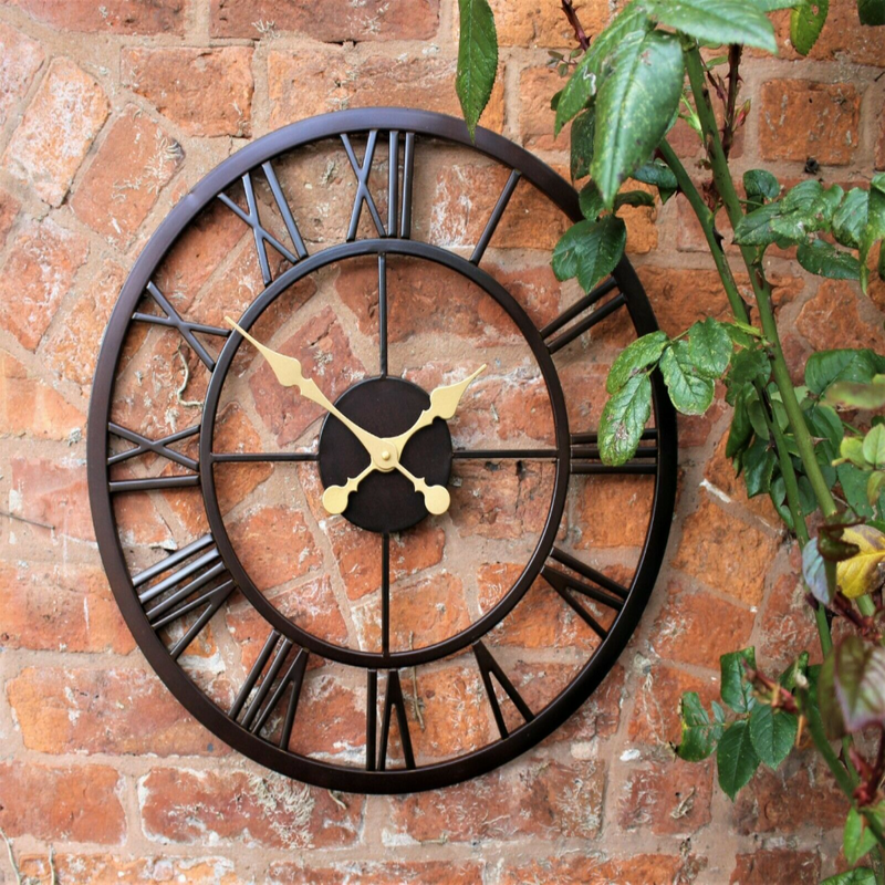 Large Outdoor Wall Clock - Cints and Home