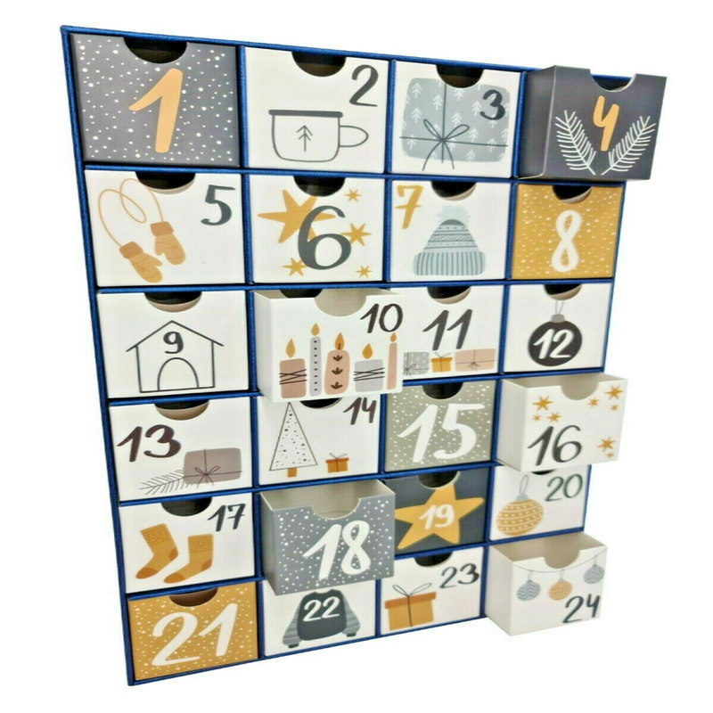 Christmas Calendar Countdown - 1-24 Days - Cints and Home