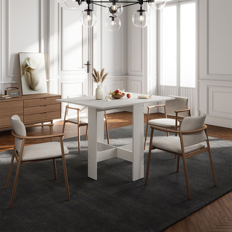 Drop Leaf Expandable Breakfast Dining Table