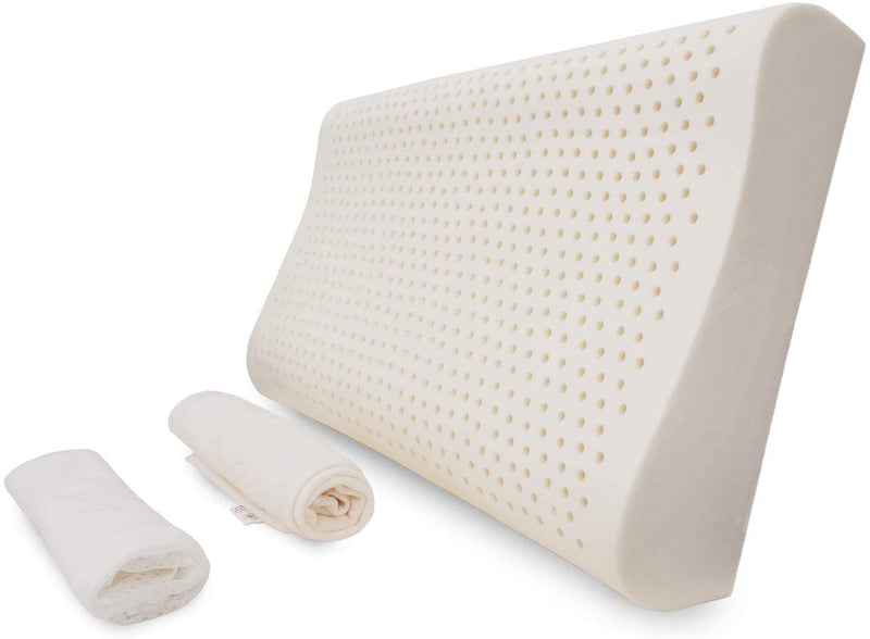 Natural Latex Pillow Cervical Support Massage - Cints and Home