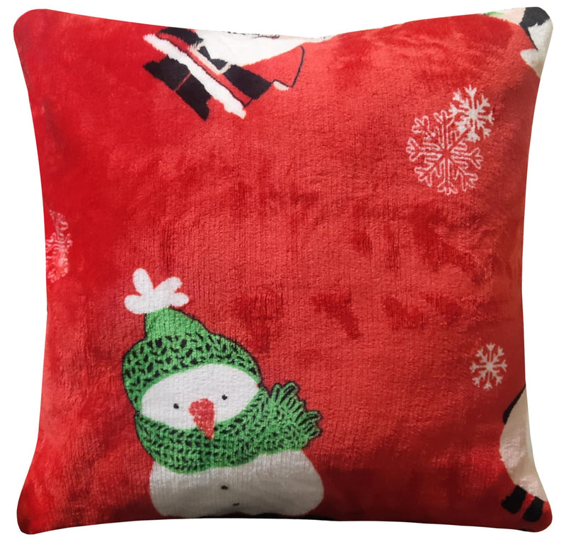 Christmas Sherpa Reversible Throw and Cushions