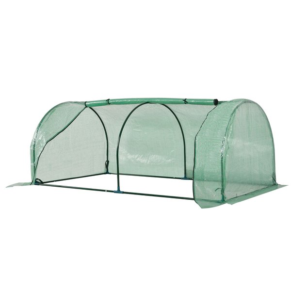 Outdoor Steel Frame Garden Greenhouse - Cints and Home