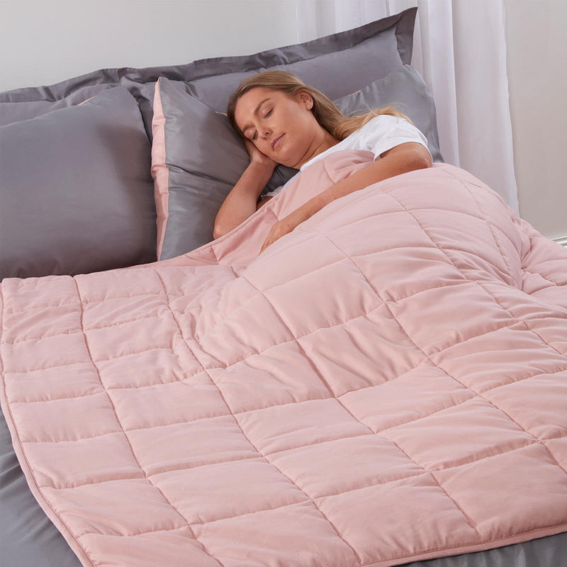 Weighted Blanket Sensory Sleep Therapy Anxiety