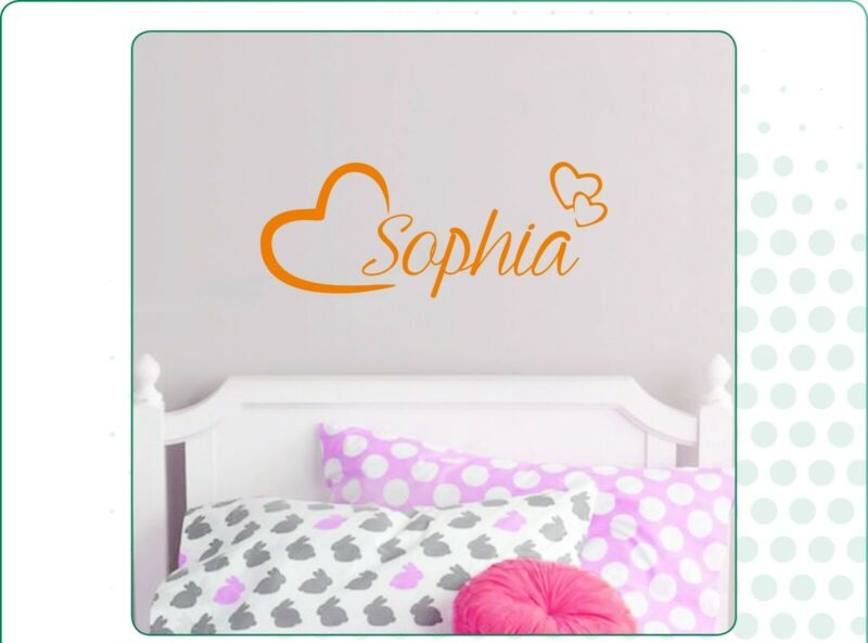 Girls Room Personalized Wall Sticker - Cints and Home