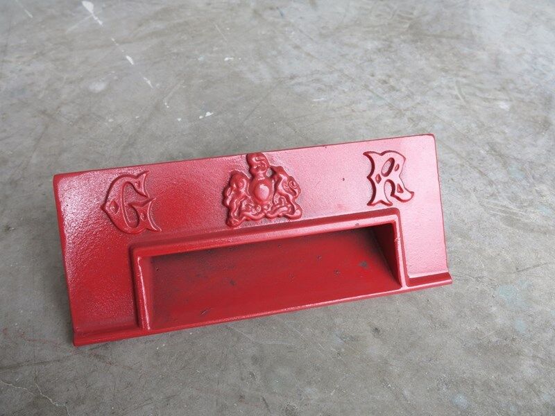 Royal Mail Cast Iron Ludlow Aperture - Letter Box - British - Traditional Style