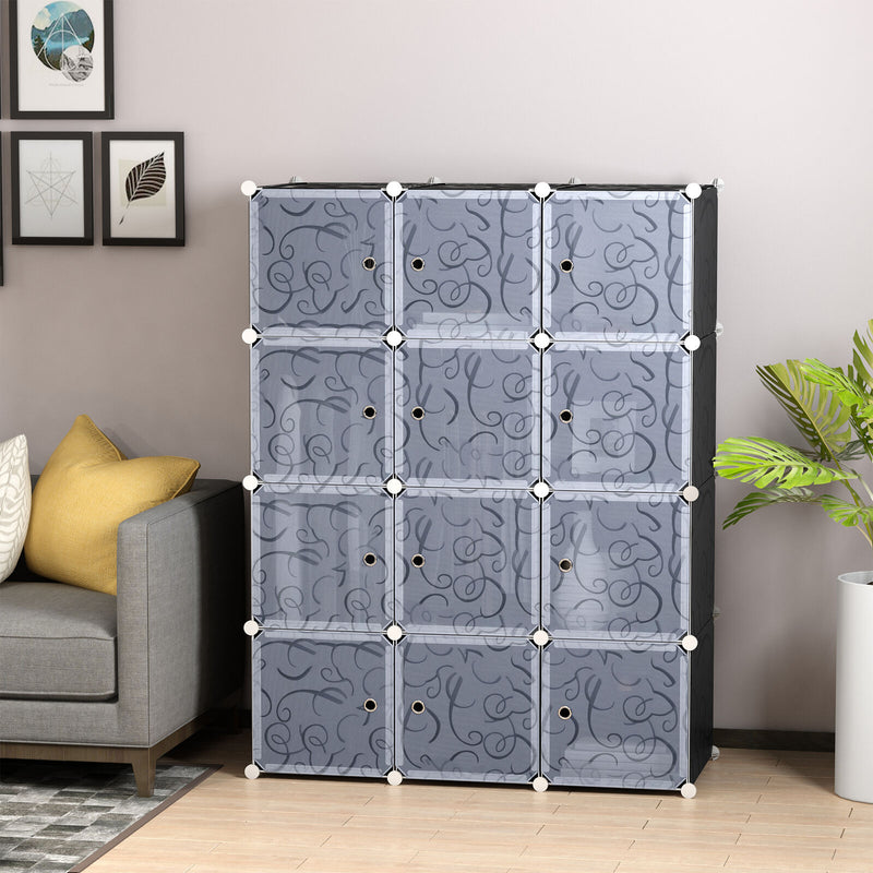 12 Cube DIY Wardrobe  Organiser