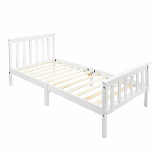White Solid Wooden Frame Adult/Teenagers - Cints and Home