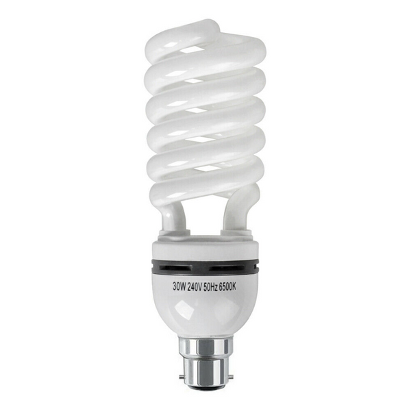 Cool White Spiral Energy Saving Light Bulb - Cints and Home