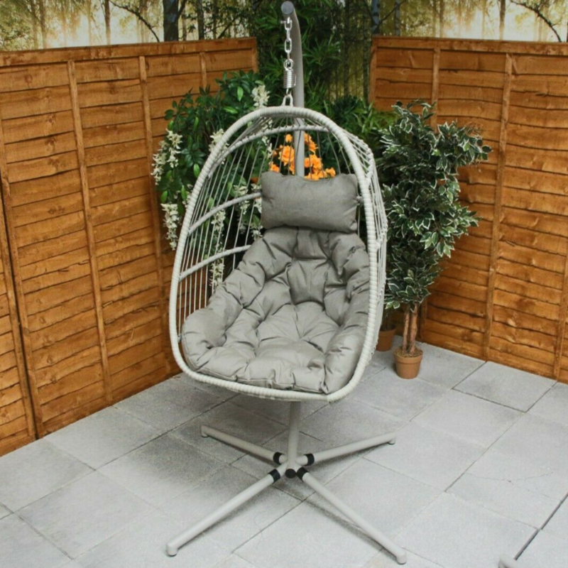 Single Cocoon Garden Swing Chair - Cints and Home