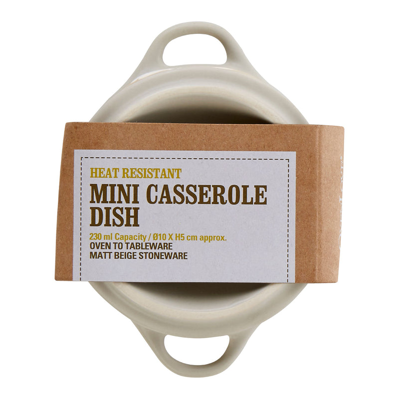 230ml Mini Casserole Dishes Stoneware Baking