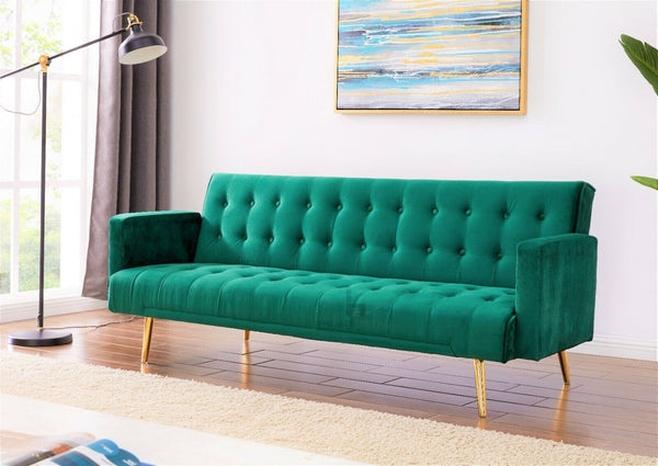 Luxury Velvet Sofa Bed - Cints and Home