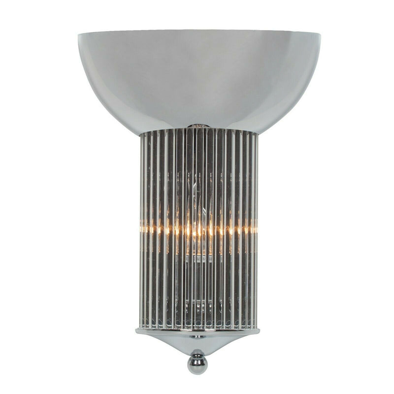 Fluted Glass Wall Light - Cints and Home