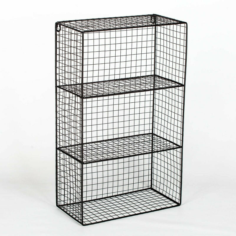 Industrial 3 Tier Black Wire Shelf - Cints and Home