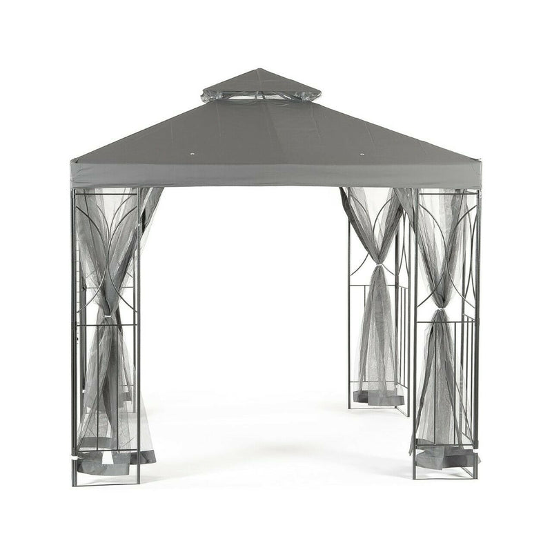 Grey Party Tent  Gazebo - Cints and Home