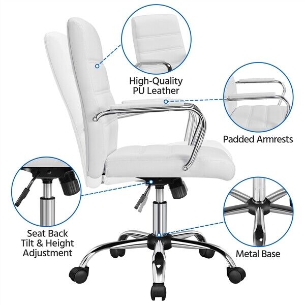 Home Office Chair Leather - Cints and Home