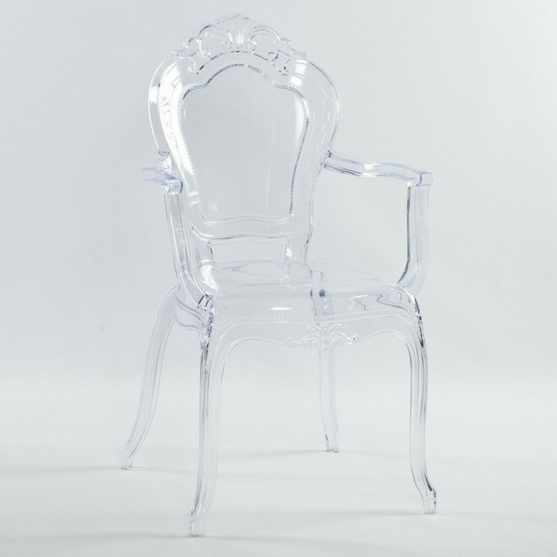 TRANSPARENT DINING ARMCHAIR - Cints and Home