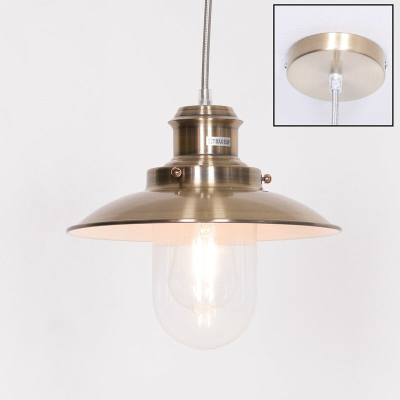 Hanging Fisherman Pendant Ceiling Light - Cints and Home
