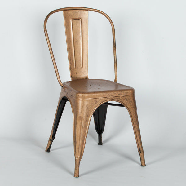 INDUSTRIAL COPPER DINING CHAIR - Cints and Home