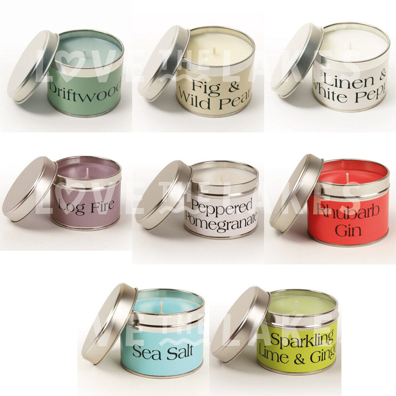 Pintail Candles Co-ordinate Scented Candle Tin - Various Fragrances - Cints and Home
