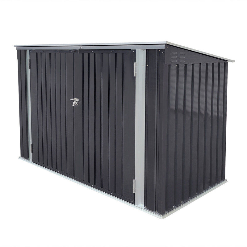 Galvanized Steel Garden Storage Shed - Cints and Home