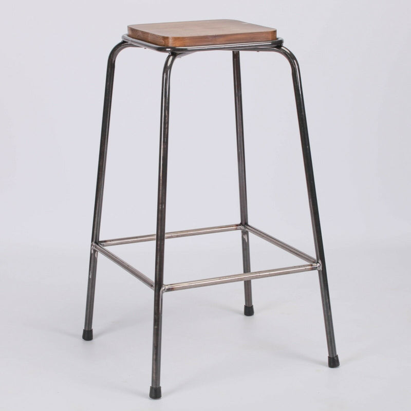 WOODEN BAR/RESTAURANT STOOL - Cints and Home