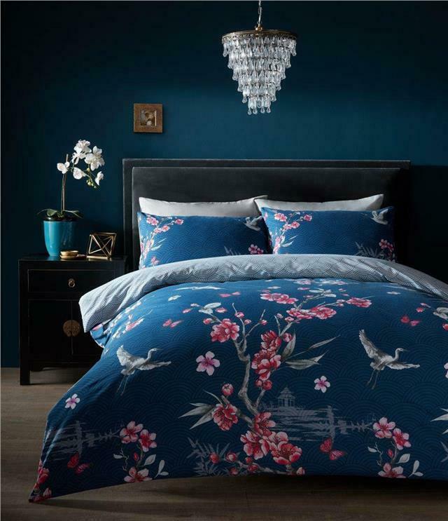 Quilt Japanese blossom duvet sets & pillowcases - Cints and Home