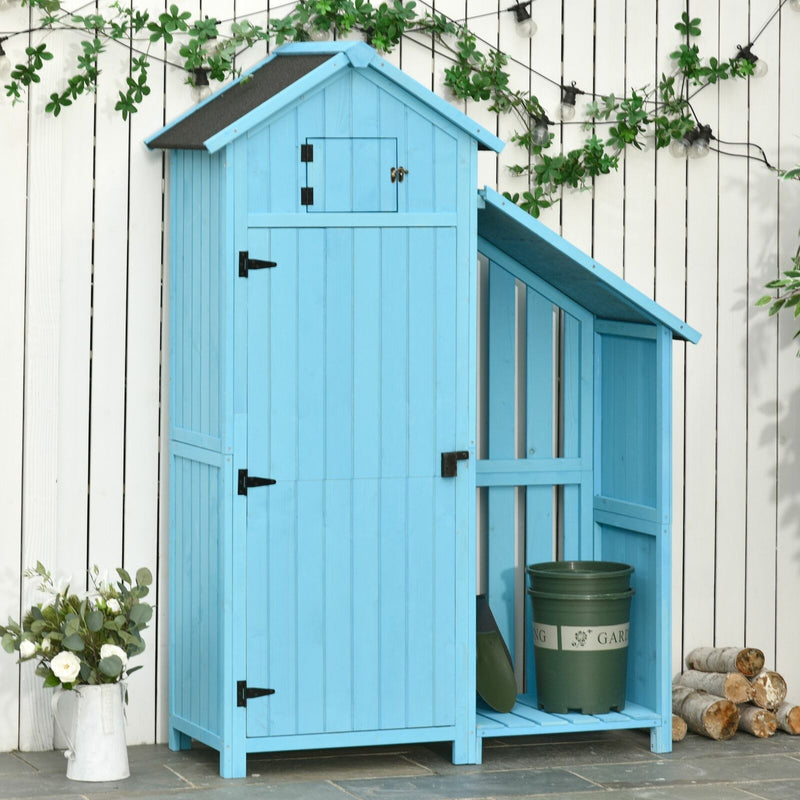 Firewood Garden Shed - Cints and Home