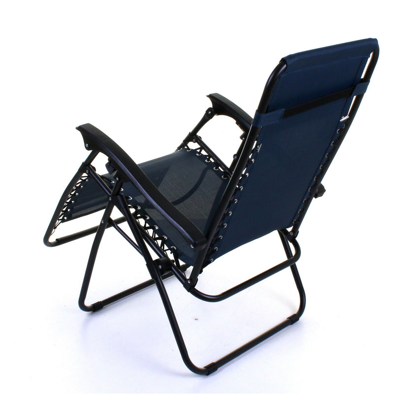 Zero Gravity Sun Lounger - Blue - Cints and Home