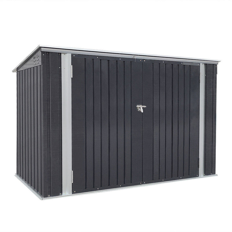 Galvanized Steel Garden Storage Shed - Cints and Home