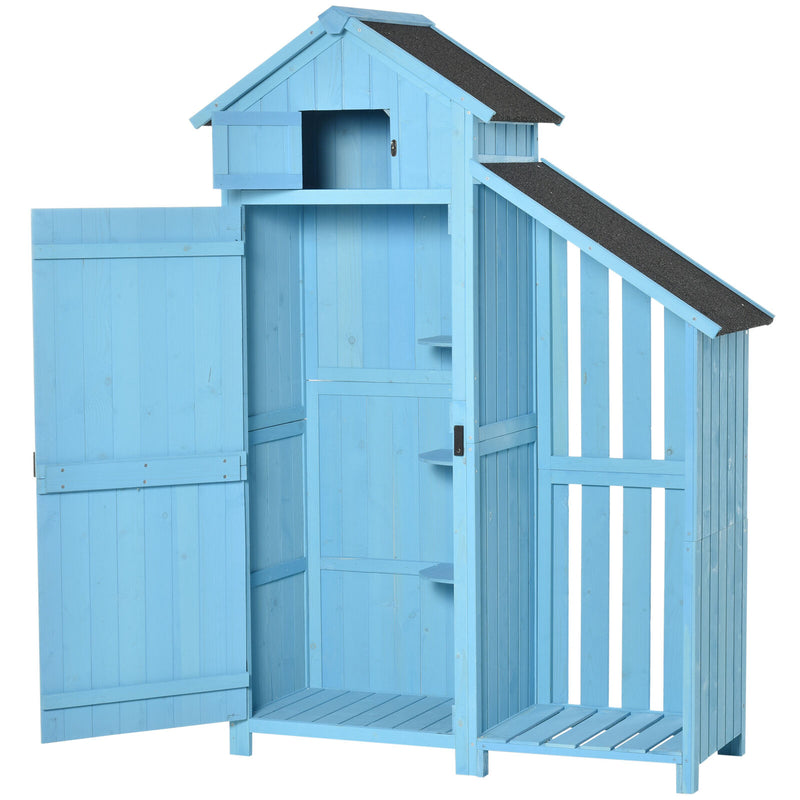 Firewood Garden Shed - Cints and Home