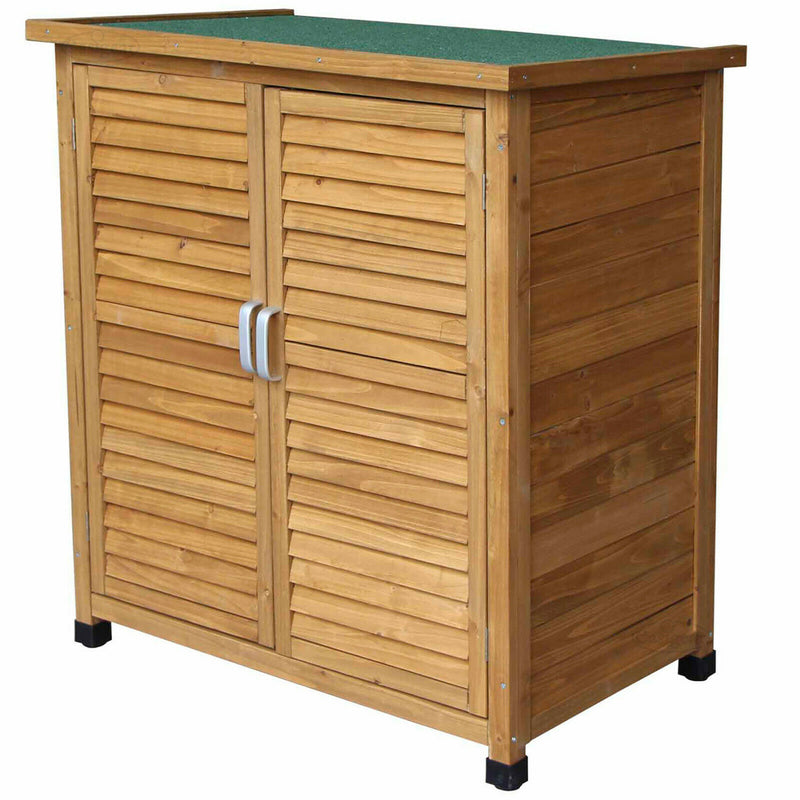 Wooden Garden Tool Storage Shed - Cints and Home
