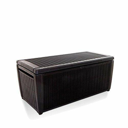 Rattan Style Plastic Garden Storage - Cints and Home