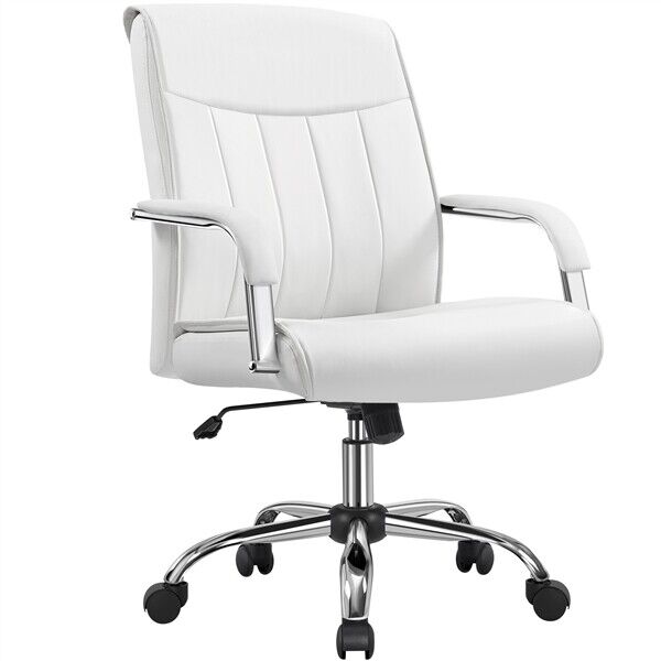 Office Chair Leather Computer Desk Chair - Cints and Home