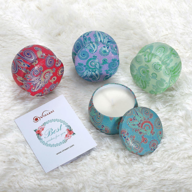 Vinsani Portable Tin Scented Candles - Cints and Home