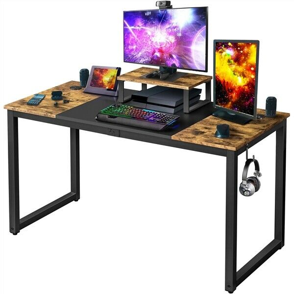 Wooden Computer Desk - Cints and Home