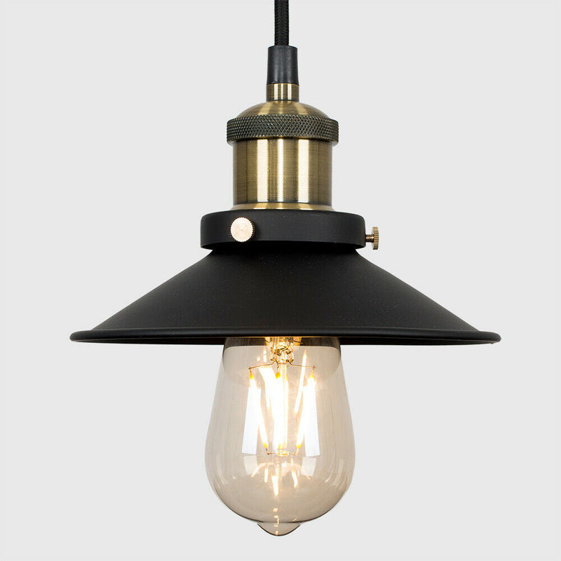 Black Antique Brass Ceiling Light - Cints and Home