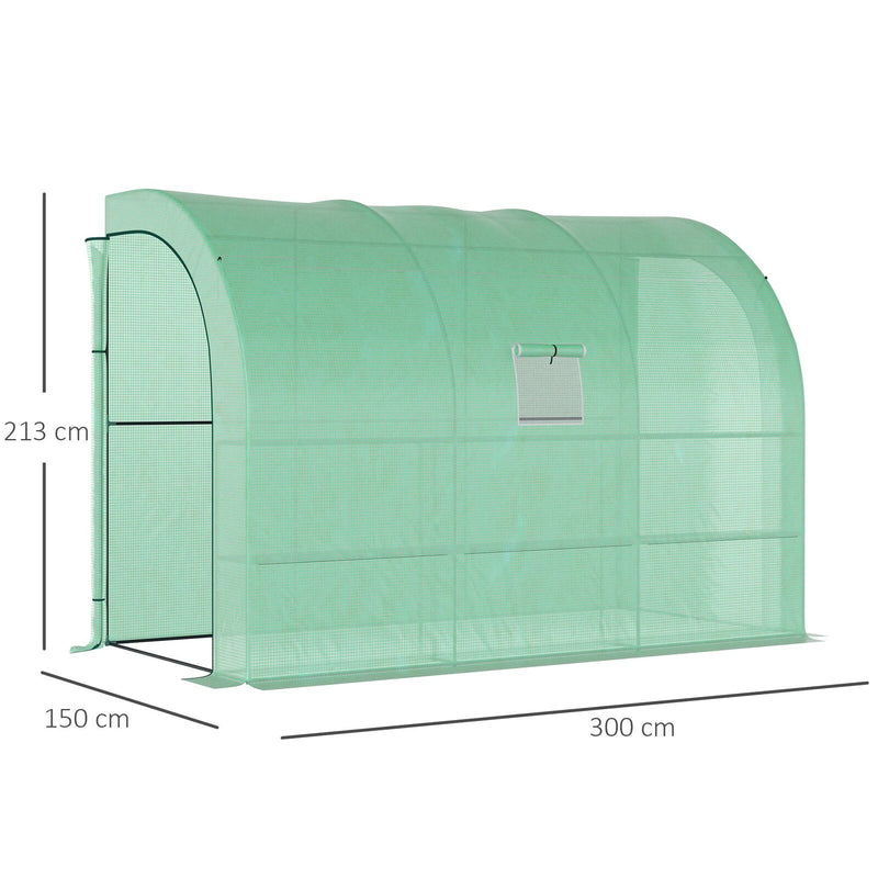 Walk-In Tunnel Wall for Greenhouse - Cints and Home