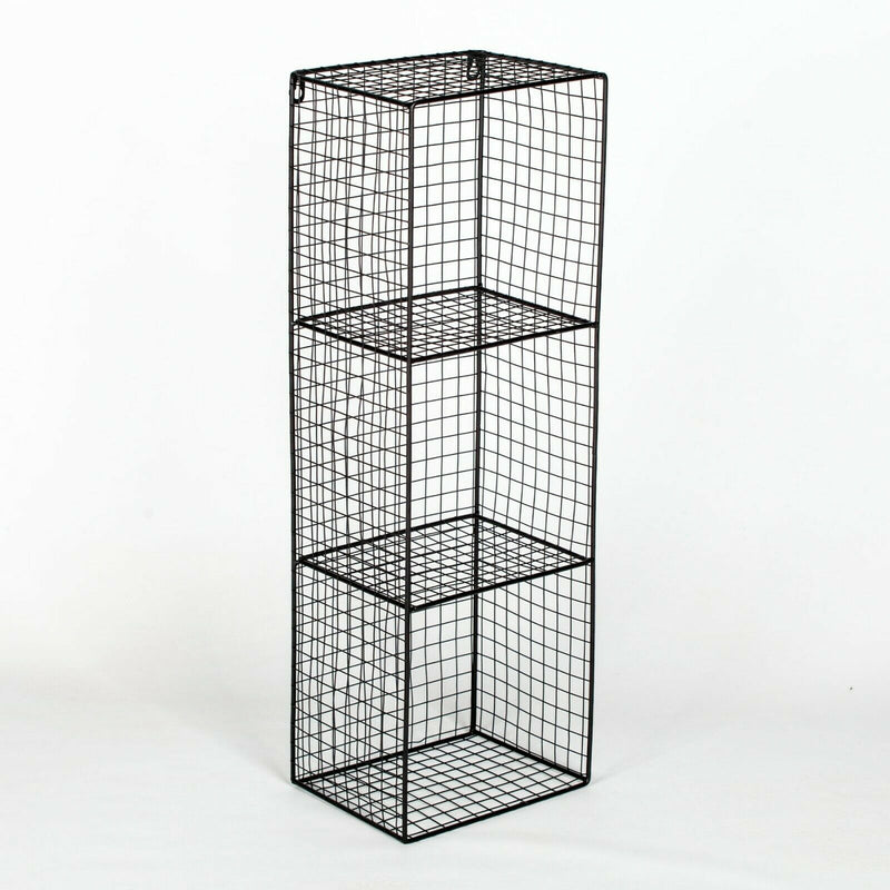 Industrial 3 Tier Black Wire Shelf - Cints and Home