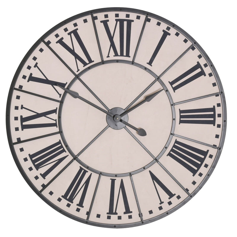 Industrial Style Large 105cm Vintage Wall Clock - Cints and Home
