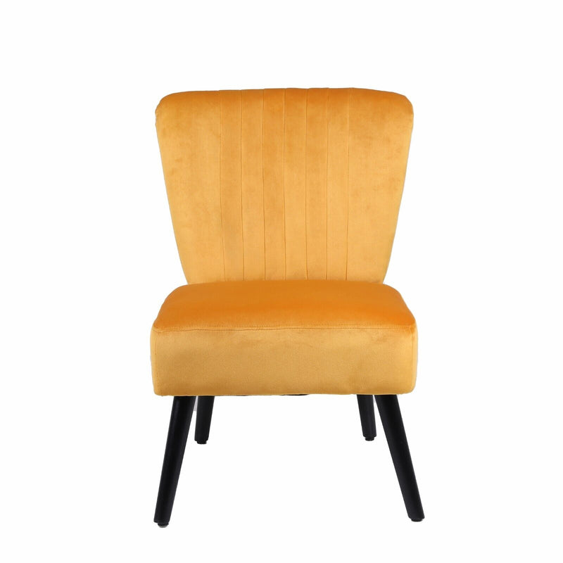 Velvet Scallop Armchair - Cints and Home