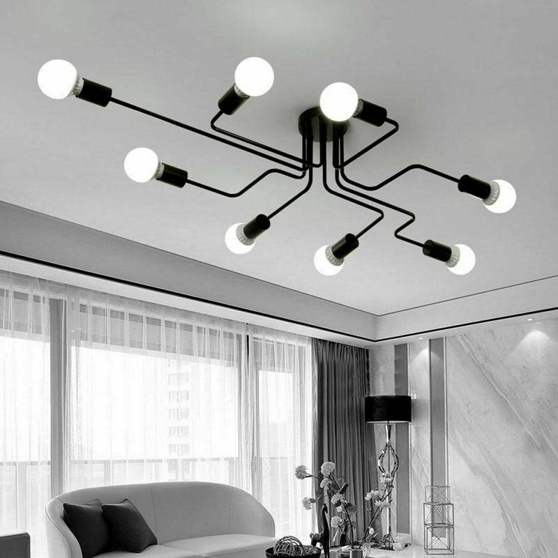 Modern Retro Metal Ceiling Light - Cints and Home