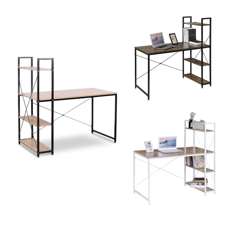 Computer Shelving Desk - Without Shelves - Cints and Home