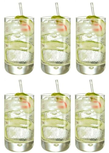 6x Drinking glasses Highball tumblers cocktail 250ml