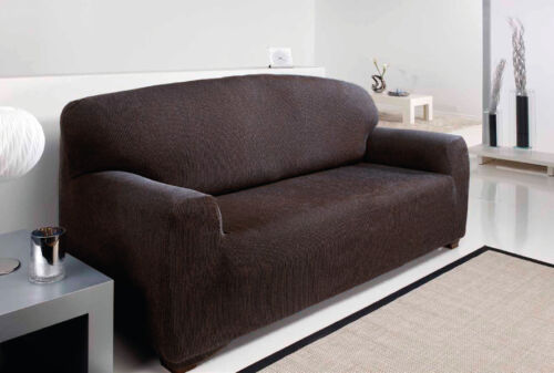 Chocolate Brown Sofa Cover - 1 to 3 Seater - Cints and Home