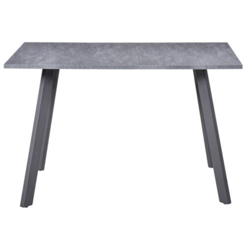 Modern Rectangular Dining Table with metal legs - Cints and Home