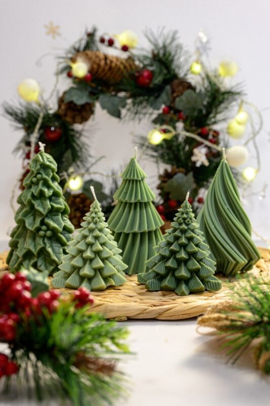 Christmas Trees candles