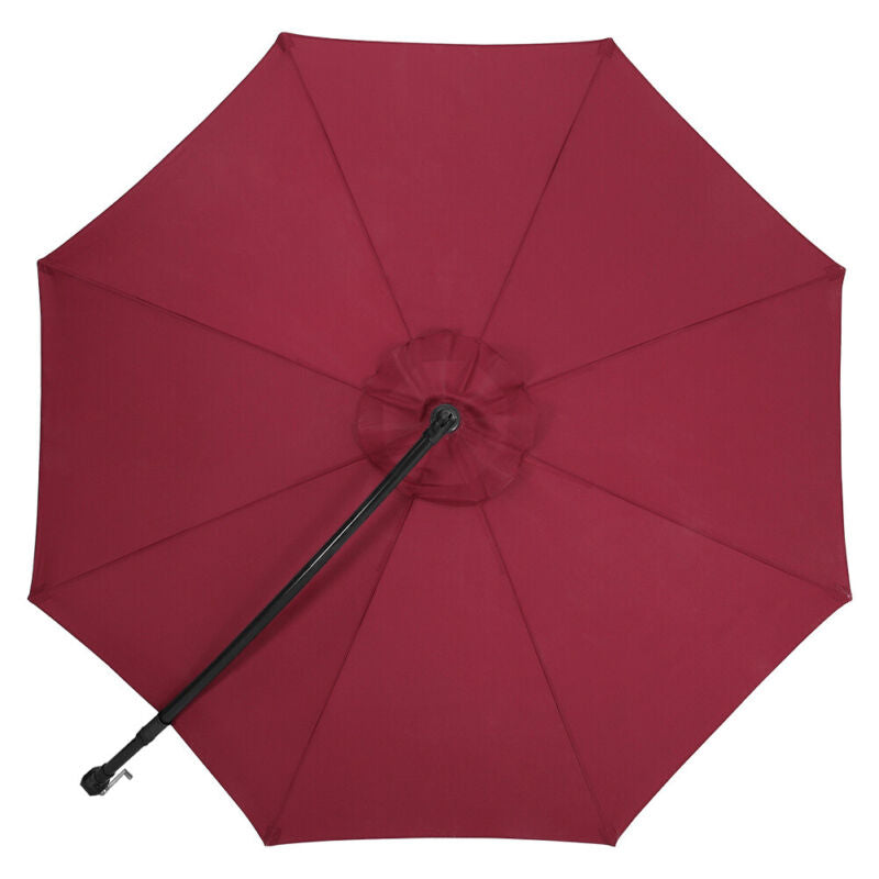 Hanging Outdoor Umbrella Cantilever Shelter Sun Parasol