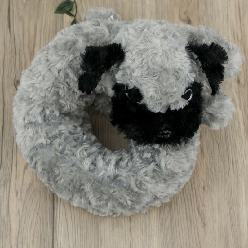 Novelty Draught Excluder Dog Cat Design Fabric Fleece Draft Door Stopper Cushion - Cints and Home